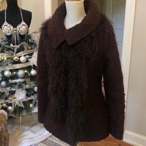 Channah Brown Wool & Camel Jacket